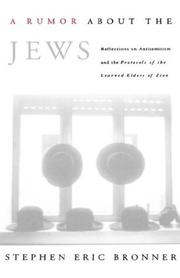 Cover of: A Rumor About the Jews by Stephen Eric Bronner