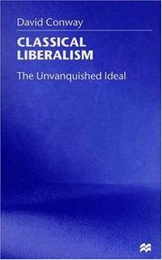 Cover of: Classical Liberalism by David Conway