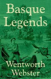 Cover of: Basque Legends by Wentworth Webster