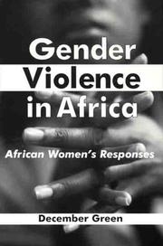 Cover of: Gender Violence in Africa by December Green