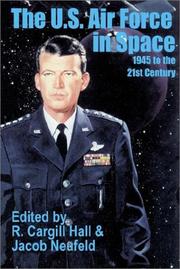 Front cover of The U. S. Air Force in Space by Unknown