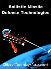 Cover of: Ballistic Missile Defense Technologies