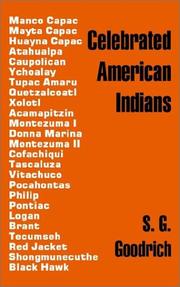 Cover of: Celebrated American Indians