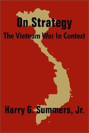 Cover of: On Strategy | Harry G. Summers