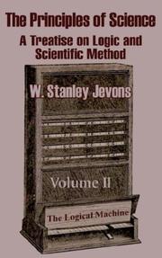 Cover of: The Principles of Science by William Stanley Jevons