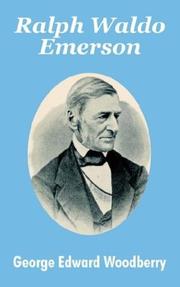 Cover of: Ralph Waldo Emerson by George Edward Woodberry
