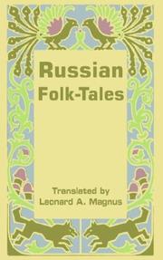 Cover of: Russian Folk-tales by Leonard A. Magnus