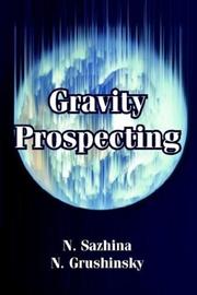 Front cover of Gravity Prospecting by N. Sazhina