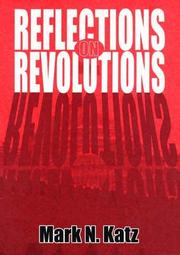 Cover of: Reflections On Revolutions by Mark N. Katz