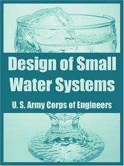 Cover of: Design Of Small Water Systems