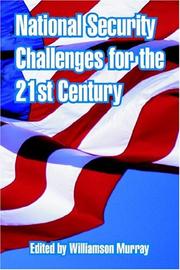 Cover of: National Security Challenges For The 21st Century