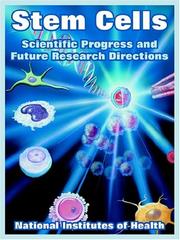Cover of: Stem Cells: Scientific Progress And Future Research Directions
