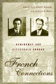 Cover of: French Connections: Hemingway and Fitzgerald Abroad