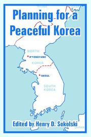 Cover of: Planning for a Peaceful Korea