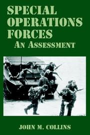 Cover of: Special Operations Forces by John M. Collins
