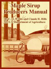 Cover of: Maple Sirup Producers Manual