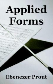 Cover of: Applied Forms | Ebenezer Prout
