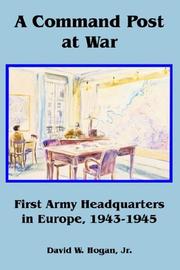 cover of A Command Post at War