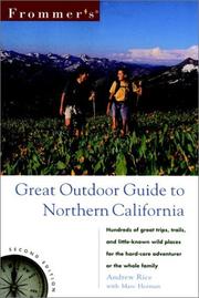 Cover of: Frommer's Great Outdoor Guide to Northern California