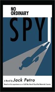 Cover of: No Ordinary Spy