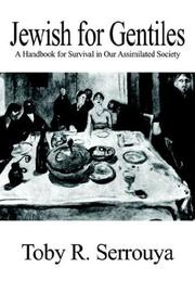 Cover of: Jewish for Gentiles: A Handbook for Survival in Our Assimilated Society