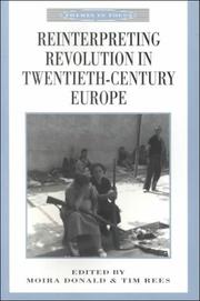 Cover of: Reinterpreting Revolution in Twentieth Century Europe (Themes in Focus)
