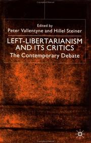 Cover of: Left-Libertarianism and Its Critics by 