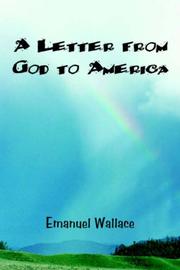 Cover of: A Letter from God to America