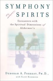 Cover of: Symphony of Spirits : Encounters With the Spiritual Dimensions of Alzheimer's