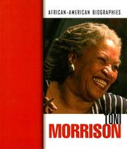 Cover of: Toni Morrison by Corinne J. Naden