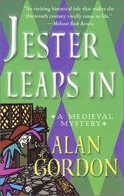 Cover of: Jester leaps in: a medieval mystery