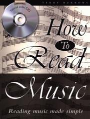 How to Read Music by Terry Burrows