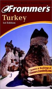 Cover of: Frommer's Turkey (Frommer's Turkey, 1st ed)