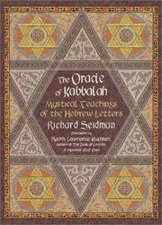 Cover of: The Oracle of Kabbalah: Mystical Teachings of the Hebrew Letters