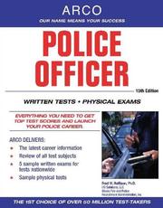 Cover of: Police Officer, 15 Edition (Civil Service/Military)