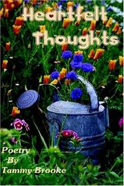 Cover of: Heartfelt Thoughts (N)