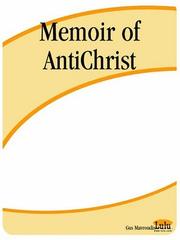 Cover of: Memoir of AntiChrist