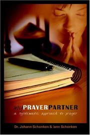 Cover of: MyPrayerPartner by Dr., Johann Schonken, Iann Schonken