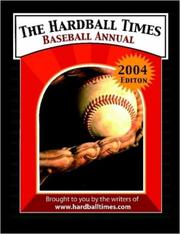 Cover of: The Hardball Times Baseball Annual by The Hardball Times