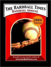 Cover of: The Hardball Times Baseball Annual