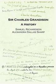 Cover of: Sir Charles Grandison: A History