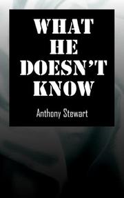 Cover of: What He Doesn't Know