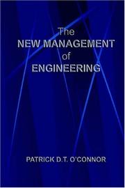 Cover of: The New Management of Engineering