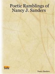 Cover of: Poetic Ramblings of Nancy J. Sanders | Nancy Sanders
