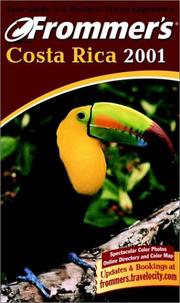 Cover of: Frommer's Costa Rica 2001 by Eliot Greenspan