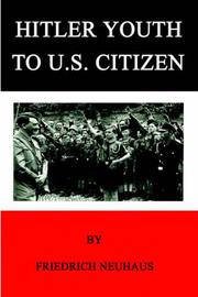 Cover of: HITLER YOUTH TO U.S. CITIZEN