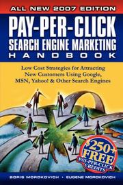 Cover of: Pay-Per-Click Search Engine Marketing Handbook by Boris Mordkovich, Eugene Mordkovich