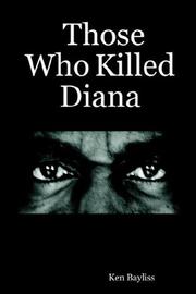 Cover of: Those Who Killed Diana