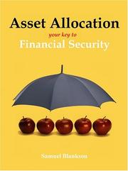 Cover of: Asset Allocation: The Key To Financial Success