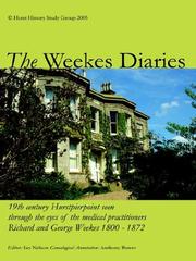 Cover of: The Weekes Diaries